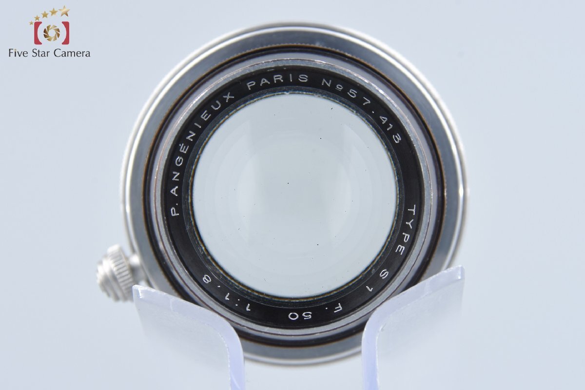 【オークション開催中】P.ANGENIEUX アンジェニュー PARIS 50mm f/1.8 TYPE S1 L39ライカスクリューマウント 希少品_画像5