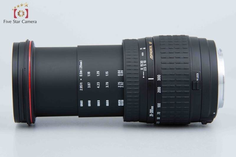 【中古】SIGMA シグマ COMPACT HYPERZOOM 28-300mm f/3.5-6.3 ASPHERICAL IF キヤノン用_画像9