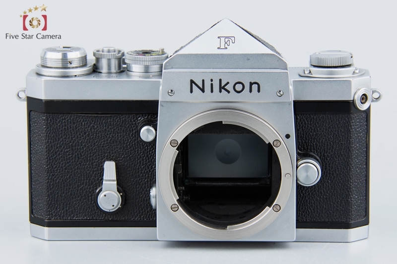 【中古】Nikon ニコン F アイレベル 前期 シルバー + NIKKOR-S Auto 50mm f/1.4_画像3