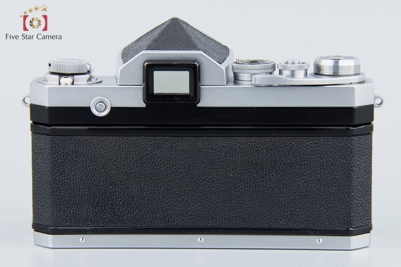 【中古】Nikon ニコン F アイレベル 前期 シルバー + NIKKOR-S Auto 50mm f/1.4_画像4