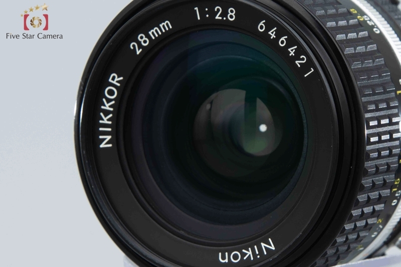 【中古】Nikon ニコン Ai-S NIKKOR 28mm f/2.8_画像5