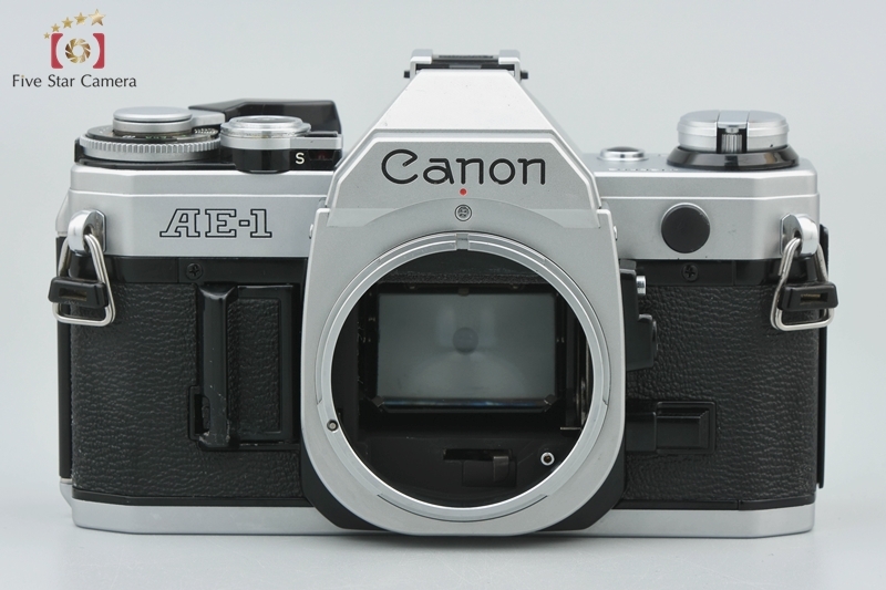 【中古】Canon キヤノン AE-1 シルバー + New FD 50mm f/1.8_画像3