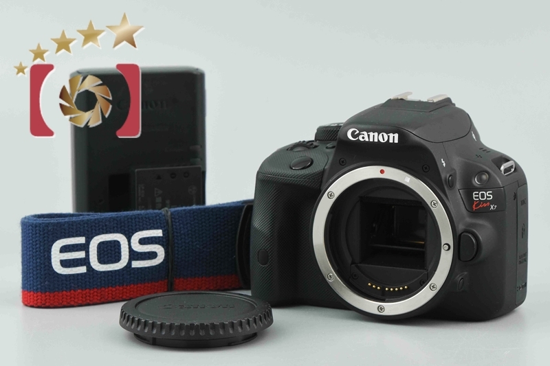 【中古】Canon キヤノン EOS Kiss X7 デジタル一眼レフカメラ_画像1