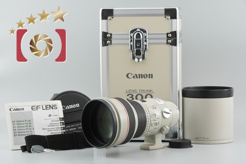 【中古】Canon キヤノン EF 300mm f/2.8 L USM ケース付き_画像1