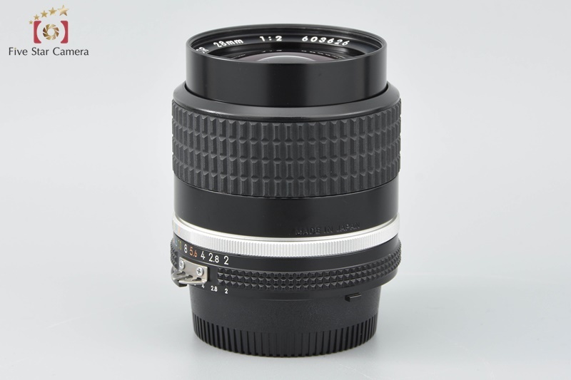 【中古】Nikon ニコン Ai-S NIKKOR 28mm f/2_画像10