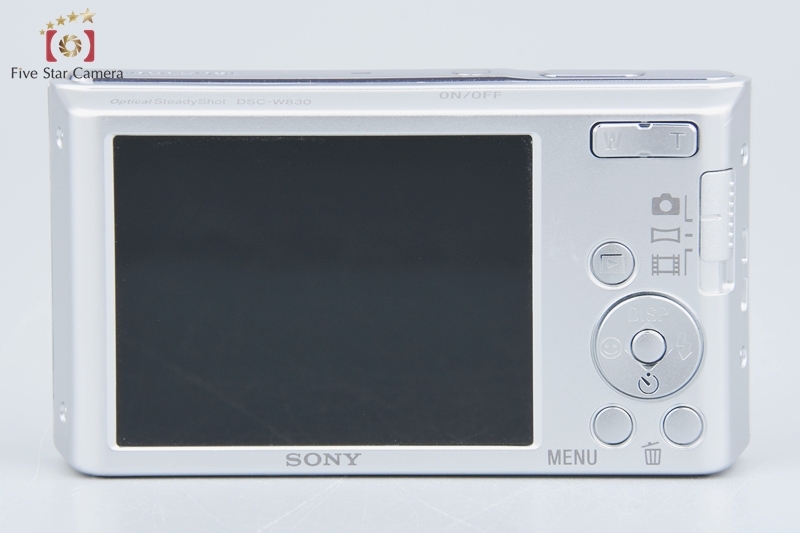 【中古】SONY ソニー Cyber-Shot DSC-W830 シルバー コンパクトデジタルカメラ_画像5