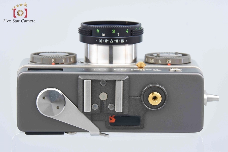 【中古】Rollei ローライ 35 Classic Titanium コンパクトフィルムカメラ_画像7