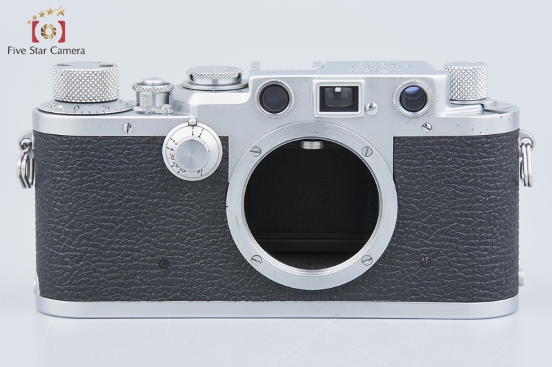 【中古】Leica ライカ IIIf ブラックダイヤル セルフタイマー無し レンジファインダーフィルムカメラ_画像3