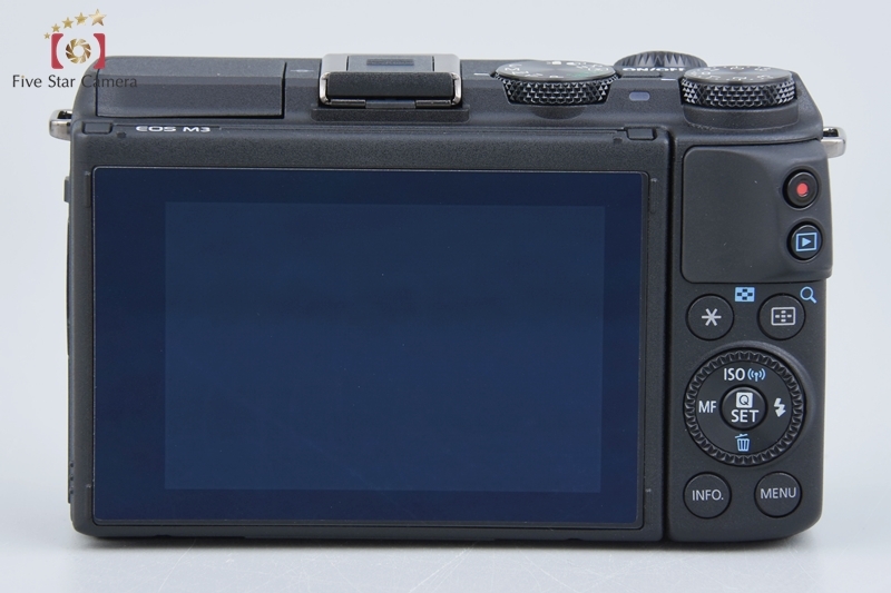 【中古】Canon キヤノン EOS M3 ブラック EF-M 15-45mm f/3.5-6.3 IS STM レンズキット_画像5