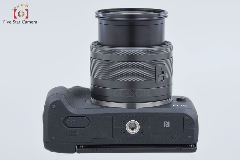 【中古】Canon キヤノン EOS M3 ブラック EF-M 15-45mm f/3.5-6.3 IS STM レンズキット_画像9