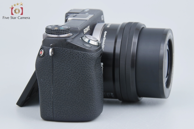 【中古】SONY ソニー α NEX-6L パワーズームレンズキット ブラック_画像7