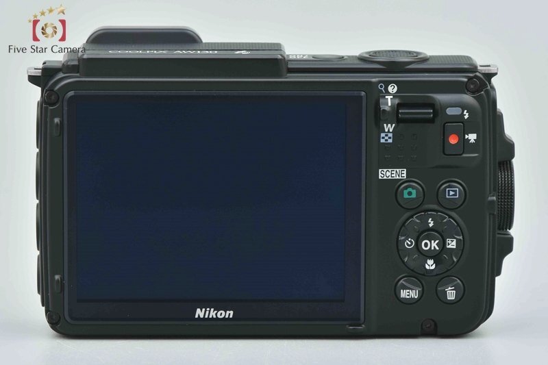 １円出品 Nikon ニコン COOLPIX AW130 カムフラージュグリーン コンパクトデジタルカメラ【オークション開催中】_画像5