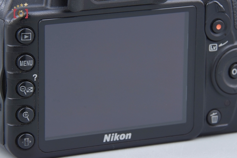 【中古】Nikon ニコン D3100 18-55 VR レンズキット ブラック_画像10