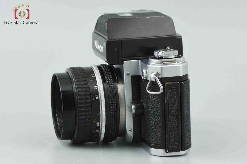 【中古】Nikon ニコン F2 フォトミック シルバー + Ai NIKKOR 50mm f/1.8 爪無し_画像5