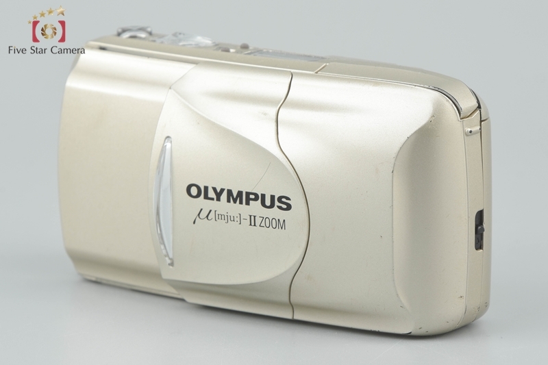 【中古】OLYMPUS オリンパス μ[mju:]-II ミューII ZOOM コンパクトフィルムカメラ_画像2