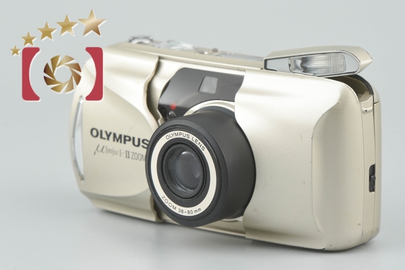 【中古】OLYMPUS オリンパス μ[mju:]-II ミューII ZOOM コンパクトフィルムカメラ_画像1