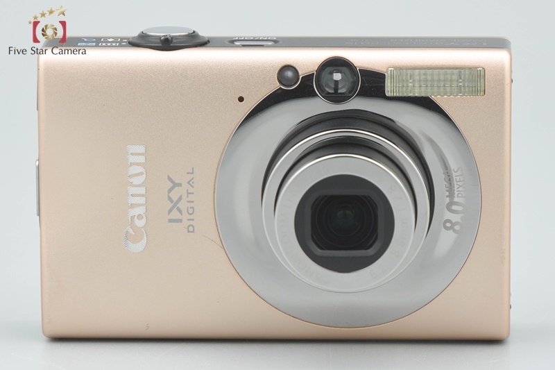 【中古】Canon キヤノン IXY Digital 20 IS キャメル コンパクトデジタルカメラ_画像4