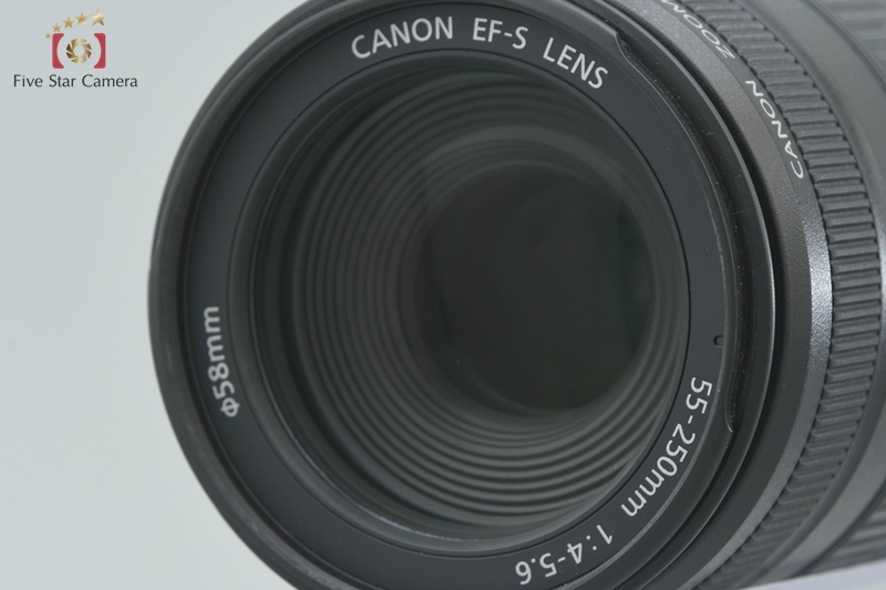 【中古】Canon キヤノン EF-S 55-250mm f/4-5.6 IS_画像5