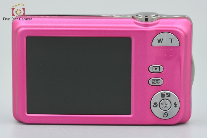 【中古】FUJIFILM 富士フイルム FINEPIX JX420 ピンク コンパクトデジタルカメラ 元箱付き_画像5