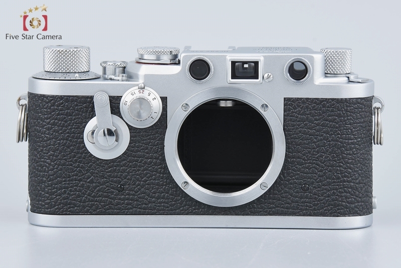 【中古】Leica ライカ IIIf レッドダイヤル セルフタイマー付き レンジファインダーフィルムカメラ_画像3