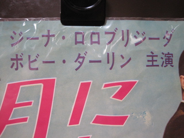 [B2 штамп фильм постер 9 месяц ....] блокировка * Гудзон ji-na*ro Lobb Rige -da/1961 год редкостный товар годы предмет подлинная вещь античный [100 размер ]