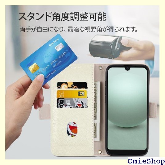 AQUOS wish 2 ケース 手帳型 アクオス w り外し可能なストラップ アクオスsh51cケースホワイト 1452_画像5