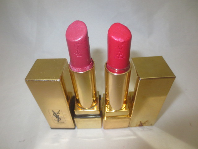 ivu* sun rolan YSL rouge pyu-rukchu-ru lipstick No.04,No.57 2 pcs set free shipping 