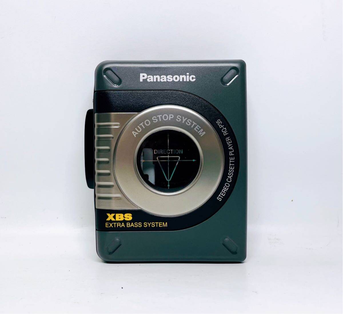 ■未使用品■ Panasonic パナソニック XBS RQ-P35-K ブラック ステレオカセットプレーヤー_画像2