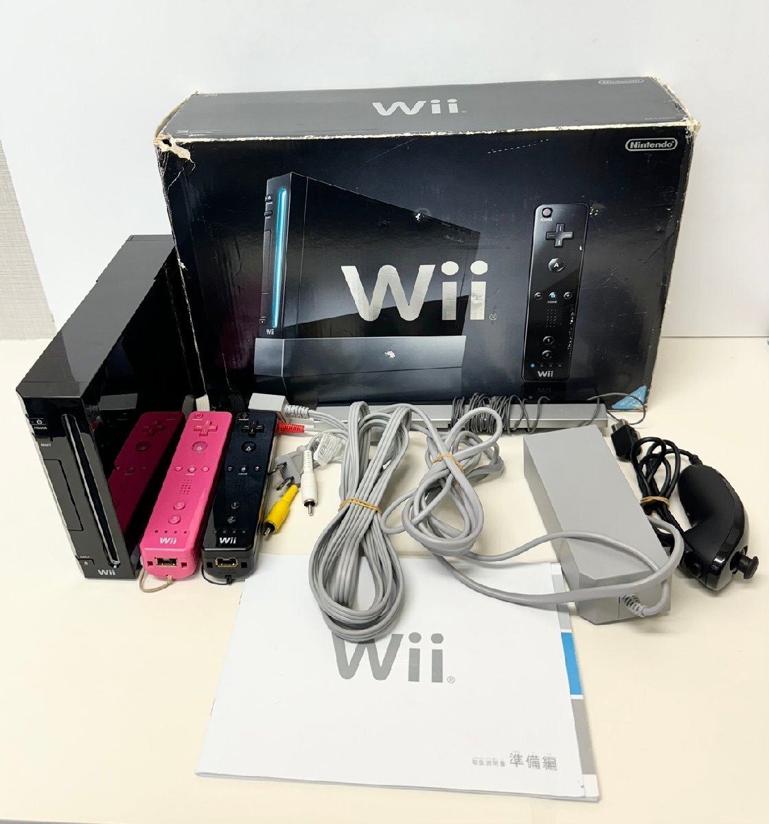 【86】1円～ 中古品 Wii Nintendo 任天堂 Wii 本体 通電・動作未確認 ジャンク品_画像7