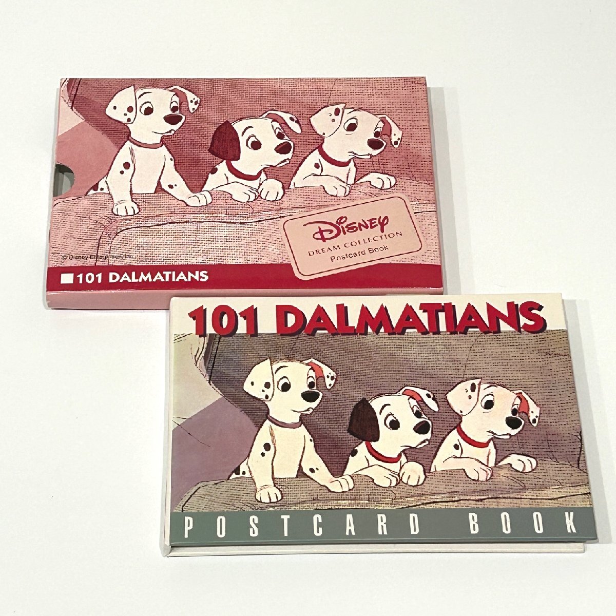 [77] thousand .. Disney Dream collection postcard book Donald & daisy 101 Dalmatians Classic complete set of works 3 set . summarize 