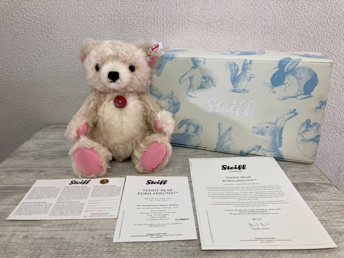a80 Steiff シュタイフ TEDDY BEAR KORILLAKKUMA クマ a80 Steiff シュタイフ TEDDY BEAR KORILLAKKUMA クマ