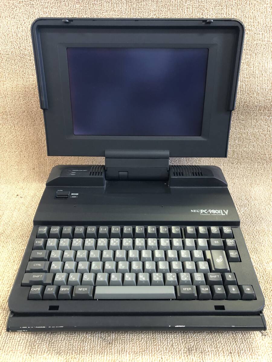 K-1767 NEC PC-9801LV PC98 ノートパソコン ジャンク_画像1