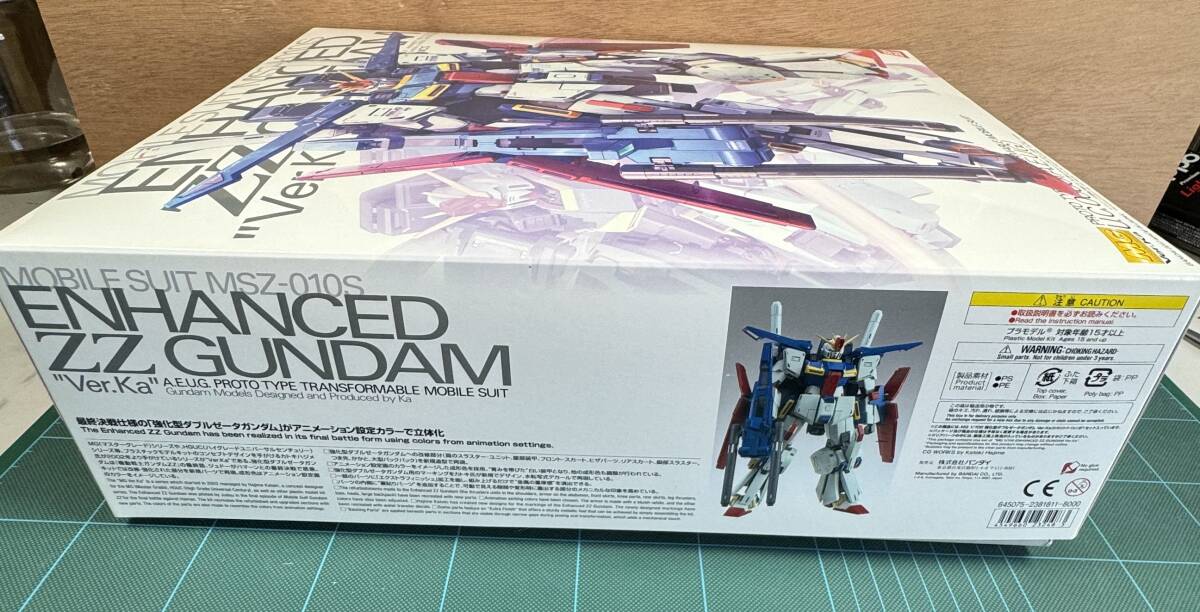 BANDAI MG1/100 strengthen type double ze-ta Gundam Ver.Ka