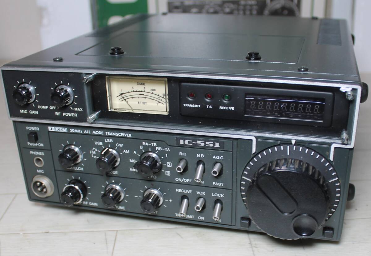 ICOM Icom 50MHz transceiver IC-551 Junk [W31]