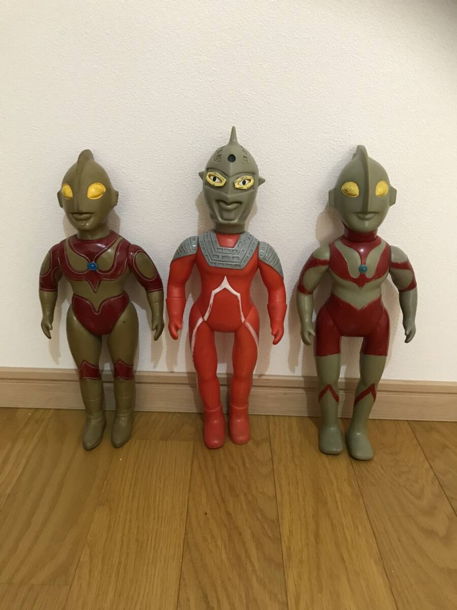 ウルトラマン 帰りマン ウルトラセブン ソフビ - ソフビ ウルトラマン 帰りマン ウルトラセブン ソフビ - ソフビ