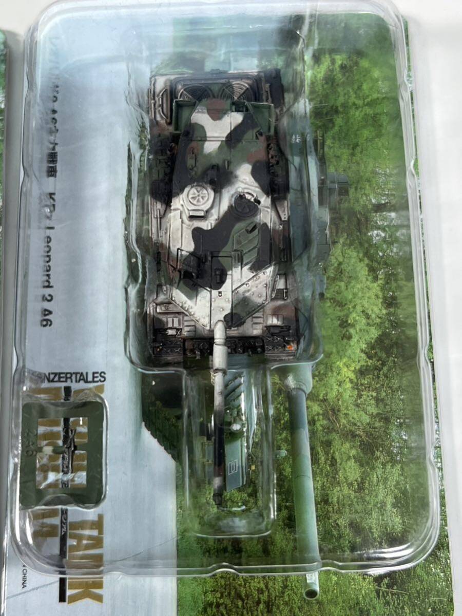 1/144 TAKARA タカラ WTM ワールドタンク ミュージアム 第6弾 レオパルド2A6 戦車 冬季迷彩×3_画像3