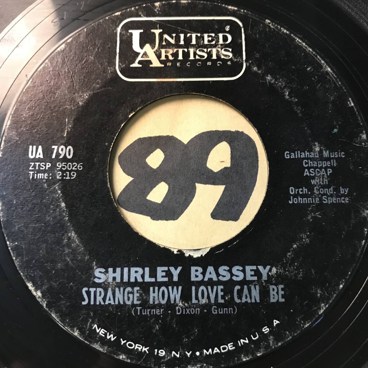  audition 007 soundtrack SHIRLEY BASSEY GOLDFINGER both sides VG(+) POP-EYE THE MUSIC NETWORK mulberry .. one 