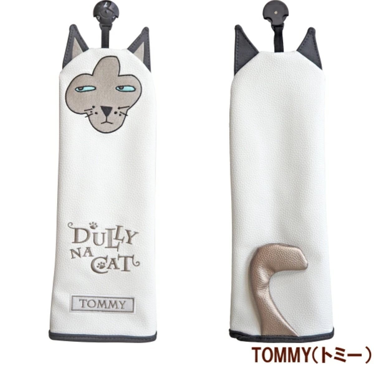 1円★DULLY NA CAT ダリーナキャット ヘッドカバー3個セット 1W+FW+UT(トミー)★_画像3