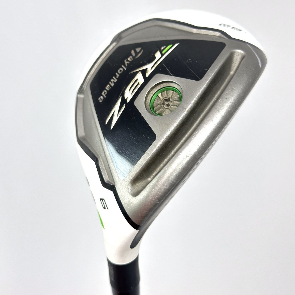 1円/程度良好★【レディース】Taylor Made テーラーメイド RBZ ロケットボールズ ユーティリティ #6 28° 37.5インチ RB45カーボン (L)★_画像1