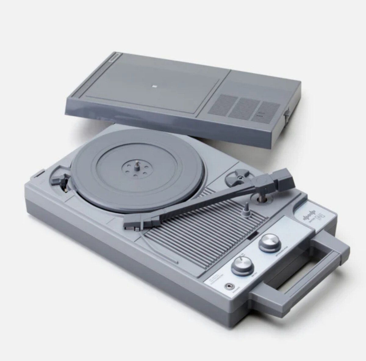 NEIGHBORHOOD GP-N3NH RECORD PLAYER GRAY ネイバーフッド レコードプレイヤー フリースタイル ポータブル プレイヤー グレー　未開封_画像1