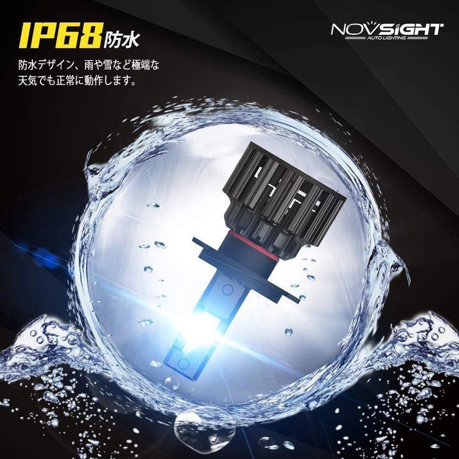 通常価格5980円 《在庫処分早い者勝ち》Novsight F-03シリーズ HB3 LED ヘッドライト 超高輝度.ロービーム ハイビーム 9005
