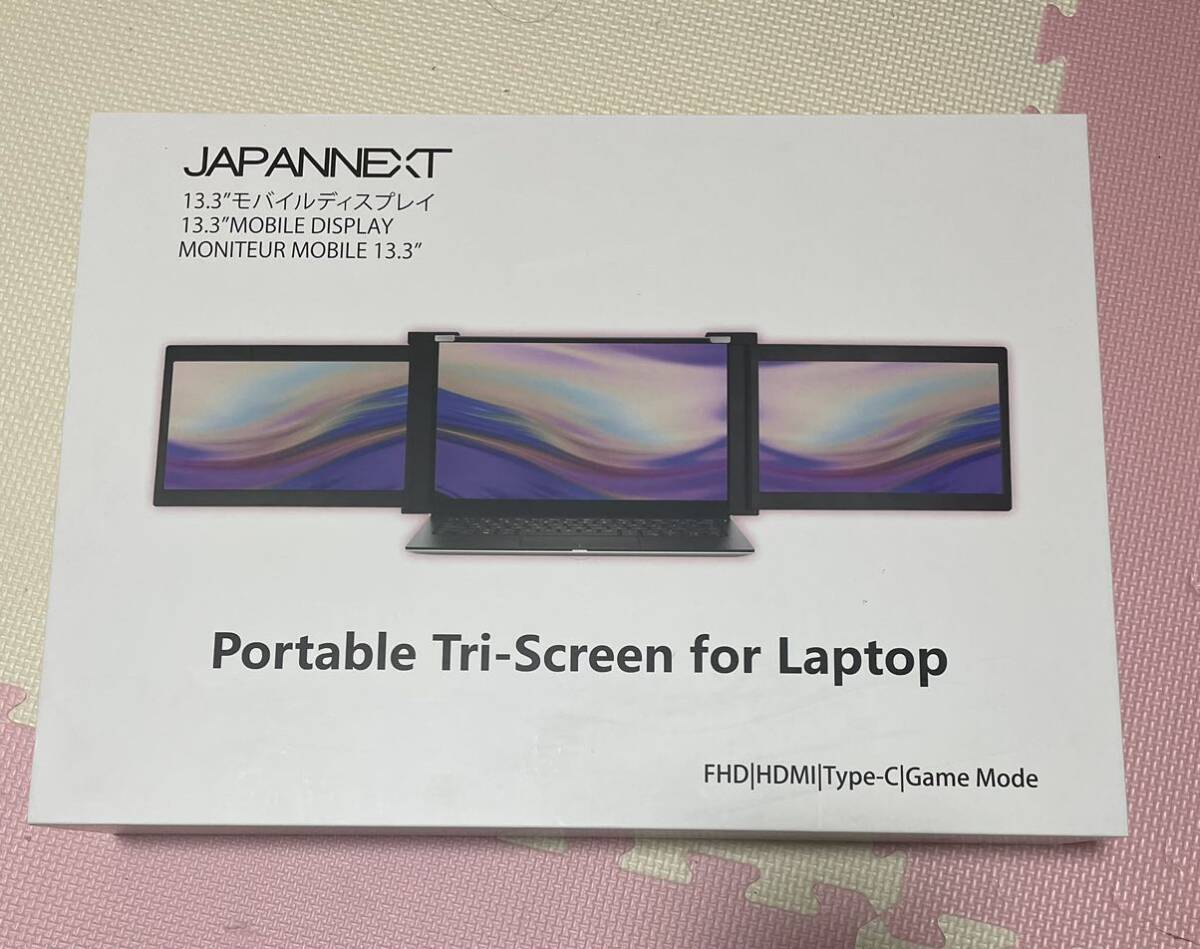 JAPANNEXT Tri-Screen (JN-TRI-IPS133FHDR)_画像1