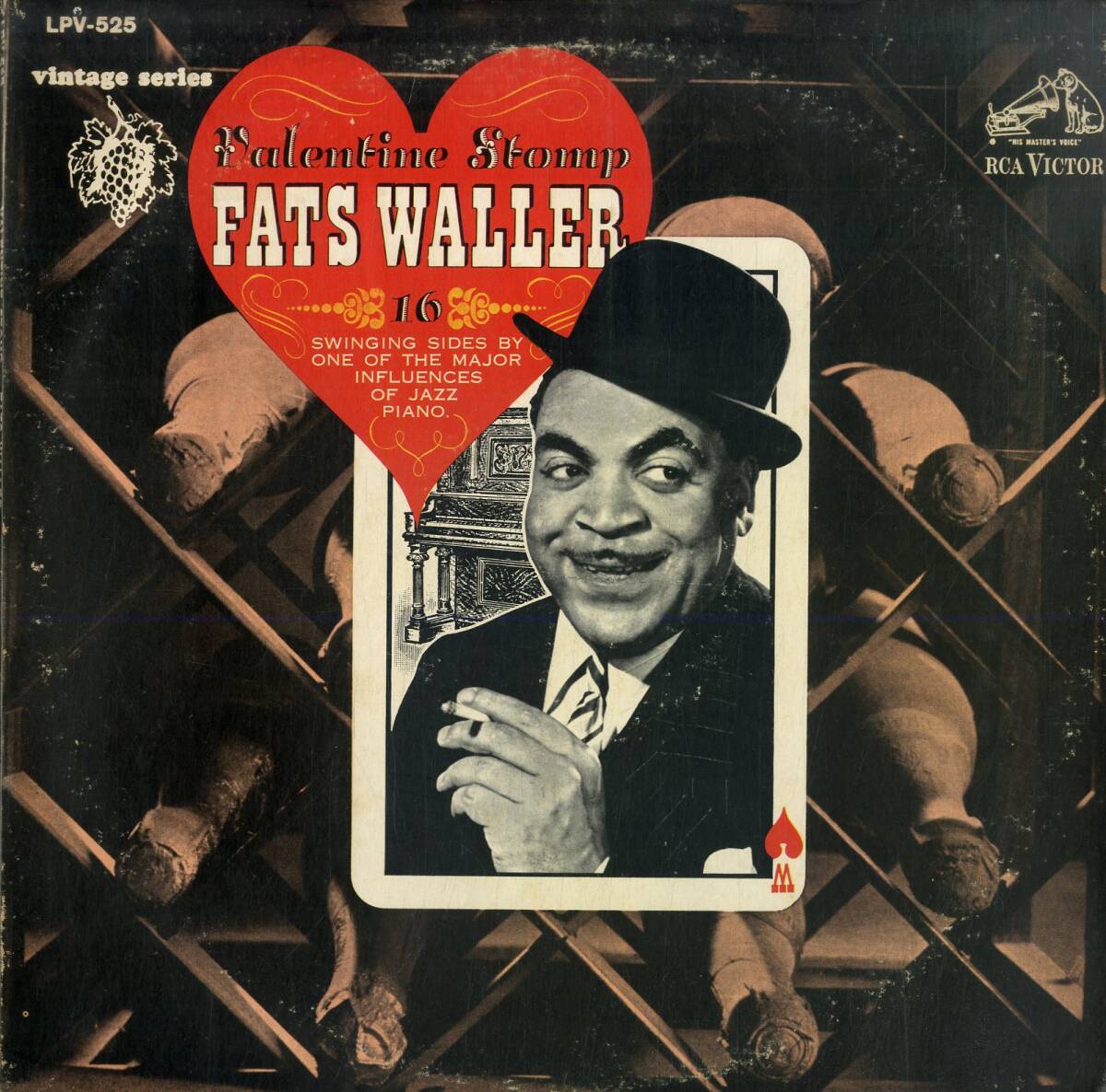 A00575792/LP/ファッツ・ウォーラー (FATS WALLER)「Valentine Stomp (LPV-525・スウィングJAZZ)」_画像1