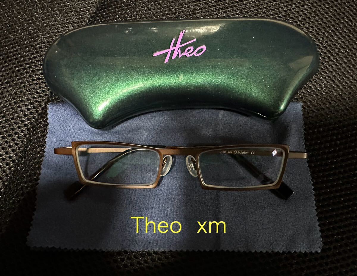 Theo テオ xm メガネフレーム 眼鏡 サングラス スクエア 四角