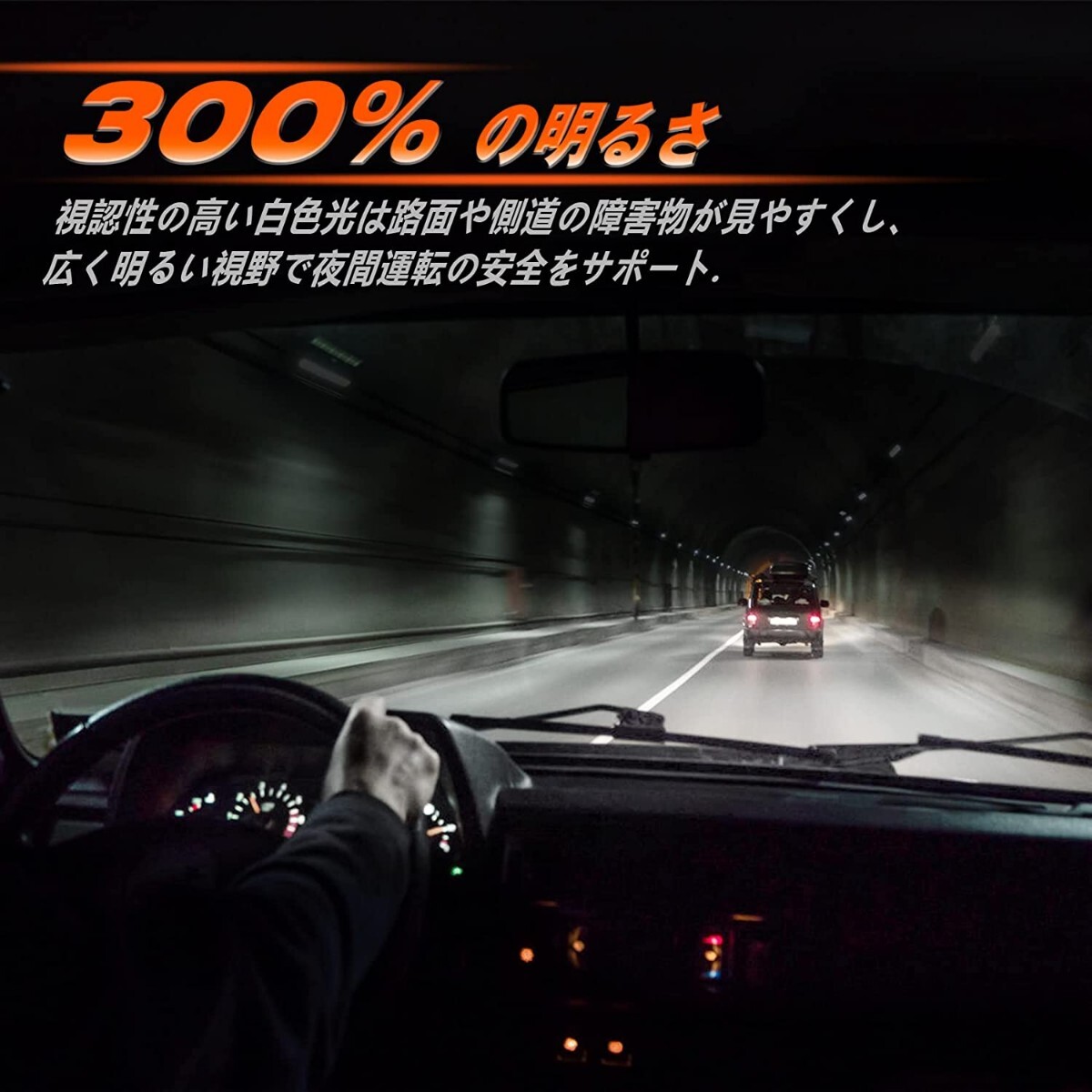 2個セット　led ヘッドライト H11 LEDバルブ ロービーム フォグランプ 車検対応 10000LM 6000K 昼白光 一体型 50000時間長寿命_画像4