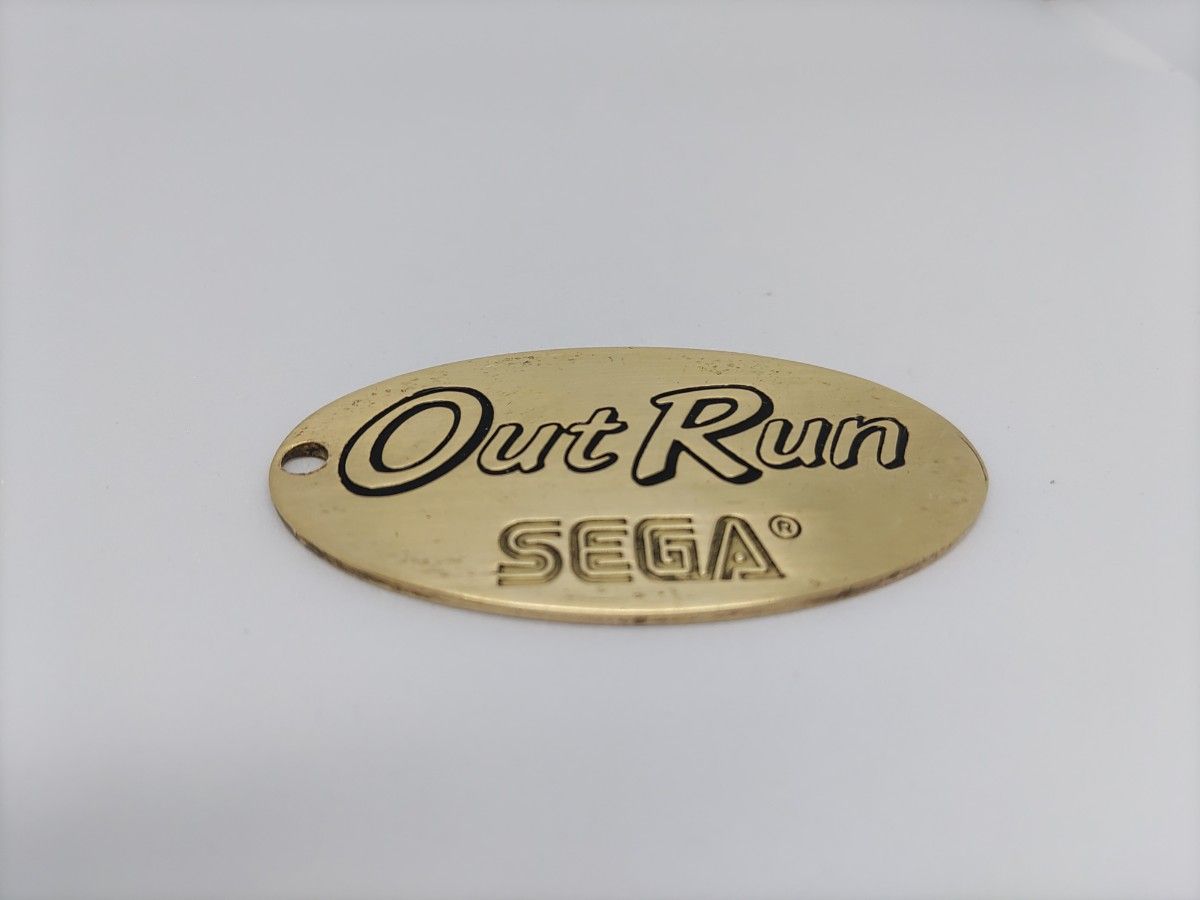 セガ　 Out Run　アウトラン　キーホルダー　非売品 中古品