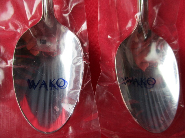 銀座 和光 WAKO コーヒー ティー スプーン ６本セット 未使用品の画像3