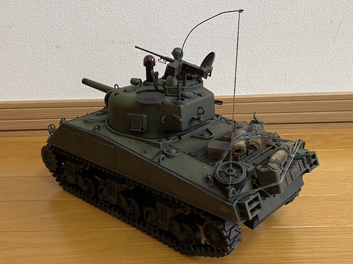 1/16 戦車 ラジコン HENGLONG m4a3シャーマン 塗装済み_画像5