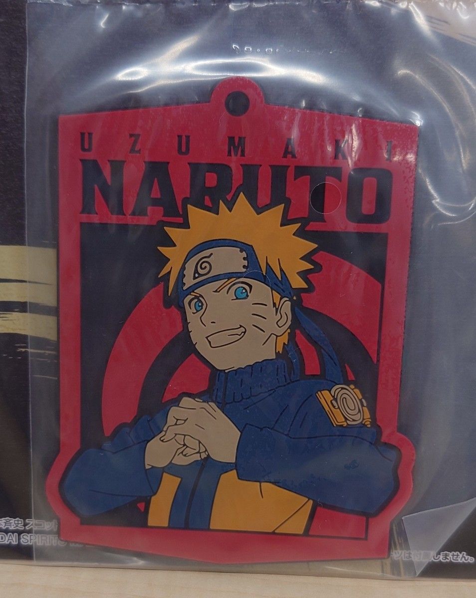 【未開封／4個セット】一番くじ　NARUTO　疾風伝　忍ノ絆　F賞　ラバーコースター　ナルト　イタチ　サスケ　起爆札