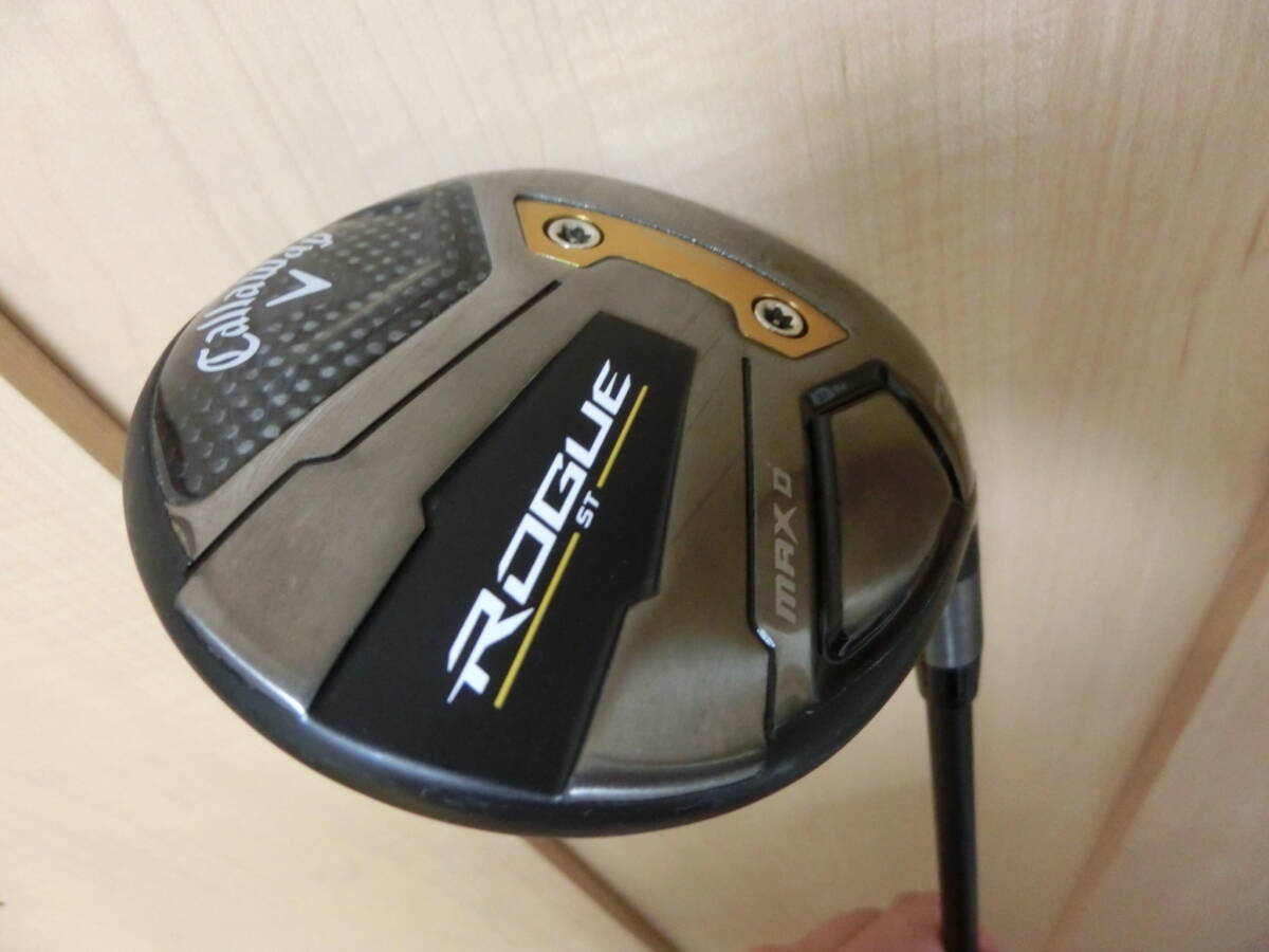 ヘッドカバー付き　キャロウエイ ROGUE ST MAX D フェアウエイウッド 3W 16°VENTUS 5 for Callaway (SR)　ローグ　マックス ディー　FW